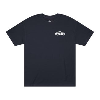 Hank's Cars & Coffee - Black & White Logo Heavyweight Tee