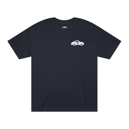 Hank's Cars & Coffee - Black & White Logo Heavyweight Tee
