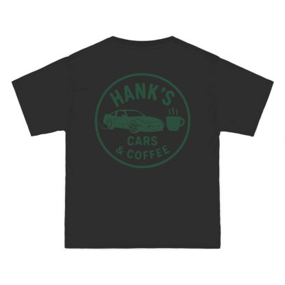 240SX Drift Car Heavyweight T-Shirt - Hank's Cars & Coffee - Image 10