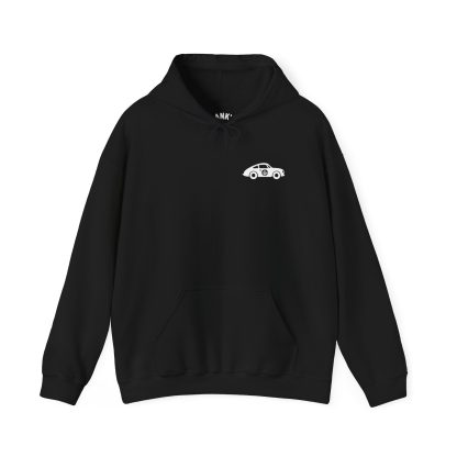 Hank's Cars & Coffee Black & White Logo Hoodie