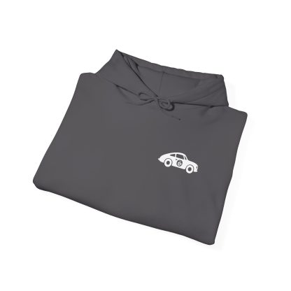 Hank's Cars & Coffee Black & White Logo Hoodie - Image 20