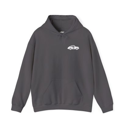 Hank's Cars & Coffee Black & White Logo Hoodie - Image 17