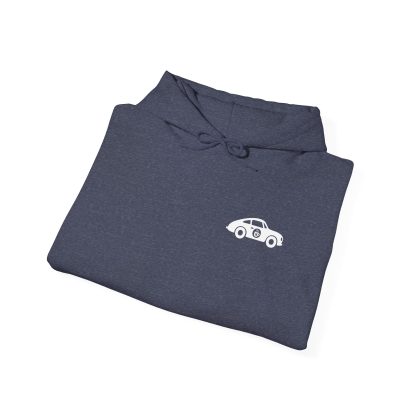 Hank's Cars & Coffee Black & White Logo Hoodie - Image 16