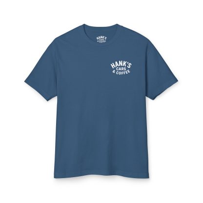 Hank's Cars & Coffee Logo Heavyweight Tee - Image 13